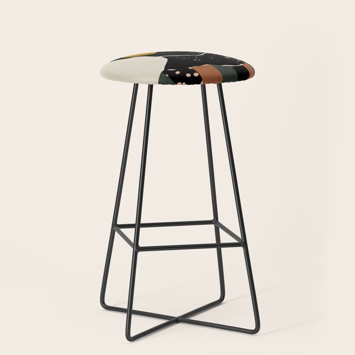 Black Hair No. 7 Stool Gallery Image 1