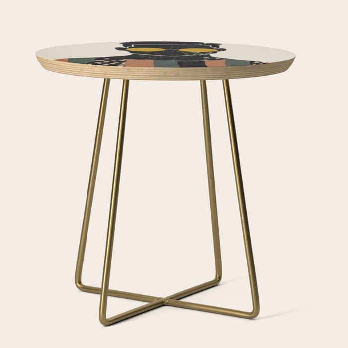 Black Hair No. 7 Side Table Gallery Image 1
