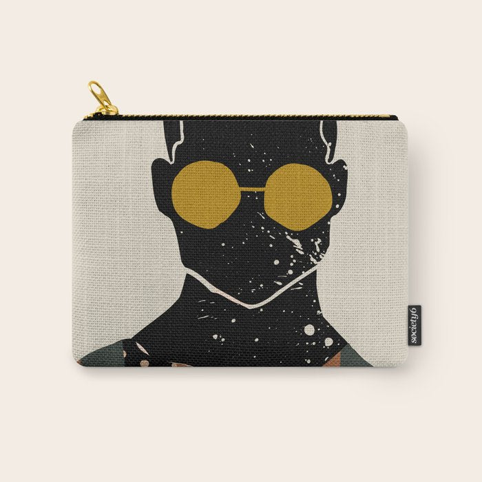 Black Hair No. 7 Carry All Pouch Gallery Image 1