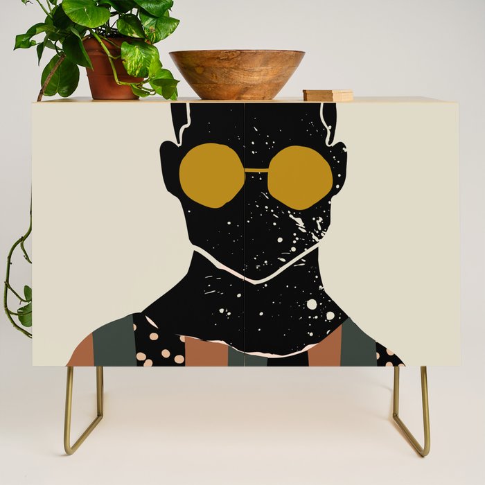 Black Hair No. 7 Credenza Gallery Image 1