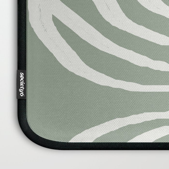 Abstract Leaf Laptop Sleeve Gallery Image 3