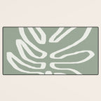 Abstract Leaf Desk Mat Gallery Image 3