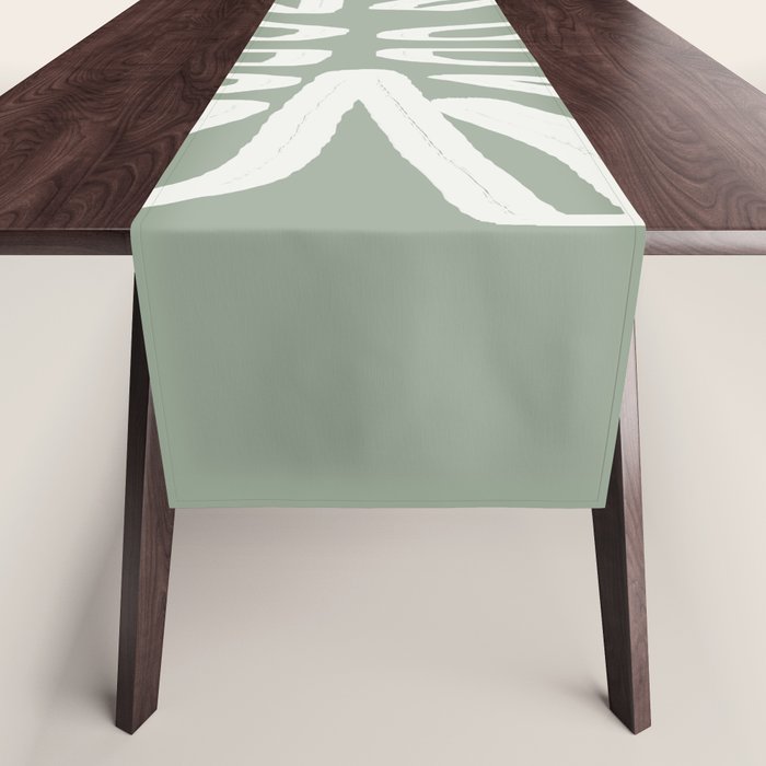 Abstract Leaf Table Runner Gallery Image 1