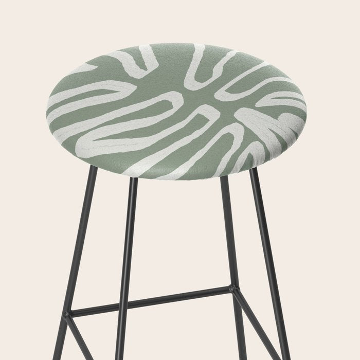 Abstract Leaf Stool Gallery Image 2