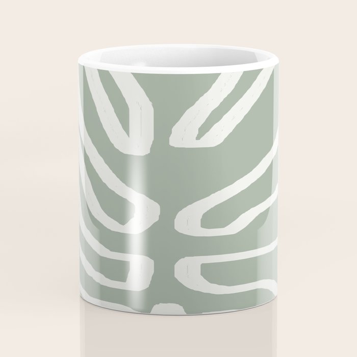 Abstract Leaf Coffee Mug Gallery Image 4