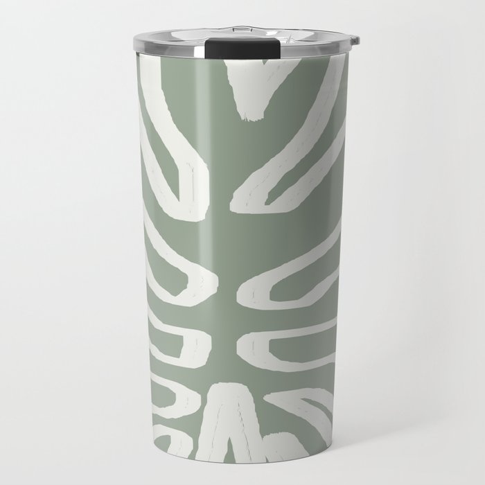 Abstract Leaf Travel Mug Gallery Image 1