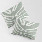 Abstract Leaf Pillow Sham Gallery Image 3