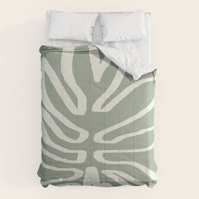 Abstract Leaf Comforter Gallery Image 6