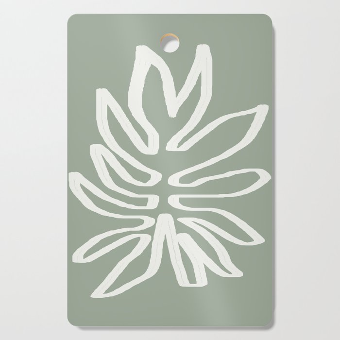 Abstract Leaf Cutting Board Gallery Image 1