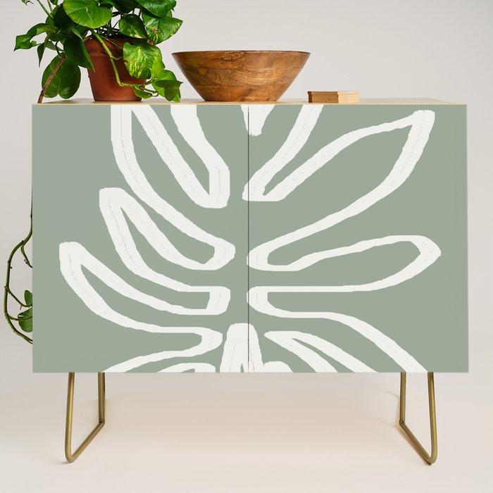 Abstract Leaf Credenza Gallery Image 1