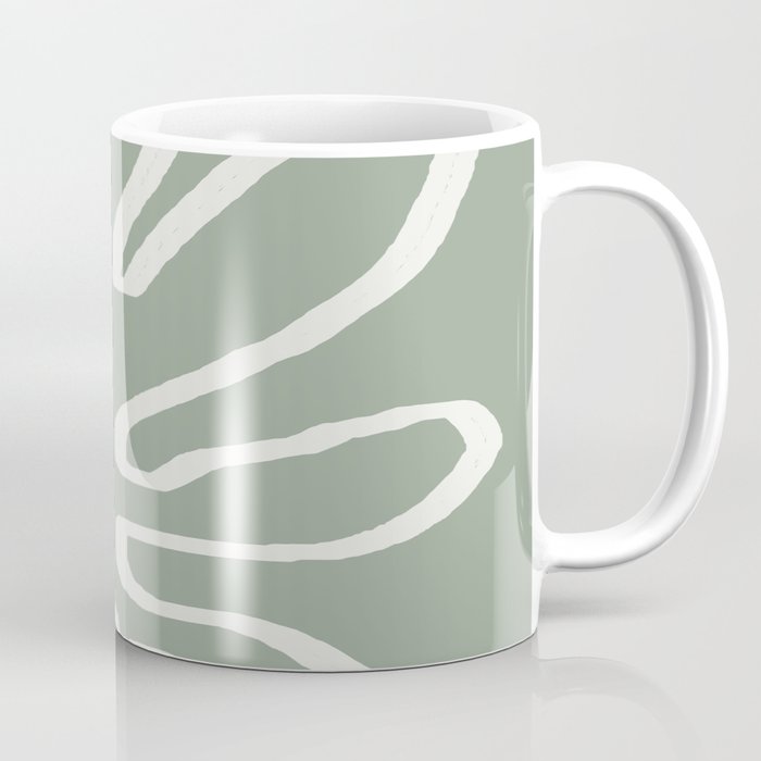 Abstract Leaf Coffee Mug Gallery Image 1