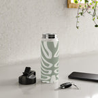 Abstract Leaf Water Bottle Gallery Image 4