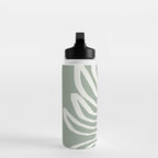 Abstract Leaf Water Bottle Gallery Image 3