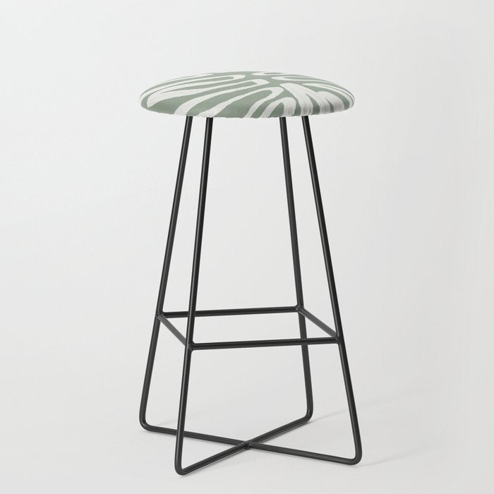 Abstract Leaf Stool Gallery Image 1