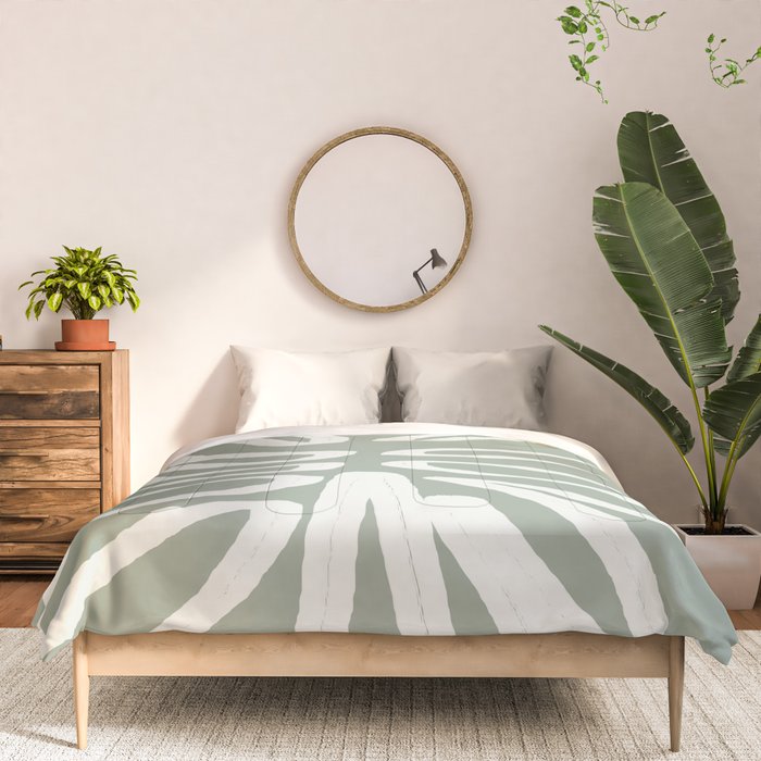 Abstract Leaf Comforter Gallery Image 3