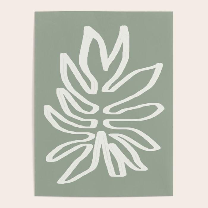 Abstract Leaf Poster Gallery Image 4