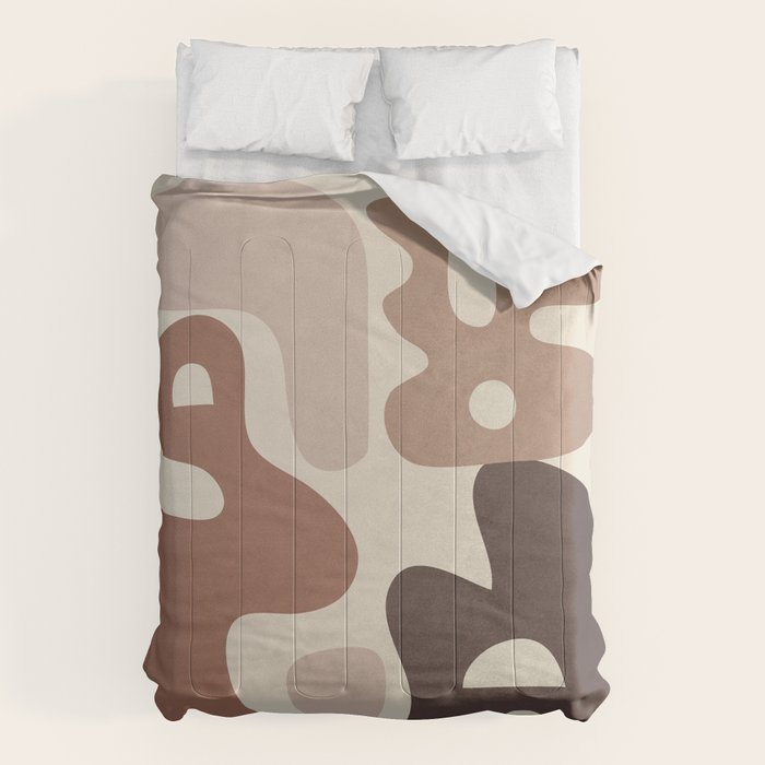 Fluid Whispers IV Comforter Gallery Image 1