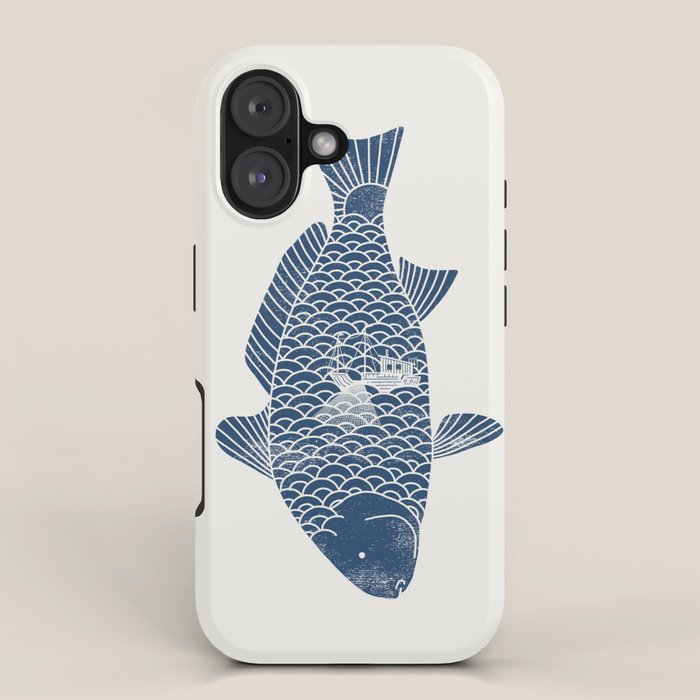 Fishing in a fish 2 iPhone Case Gallery Image 1