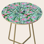 Flower garden hand painted floral pattern Side Table Gallery Image 2