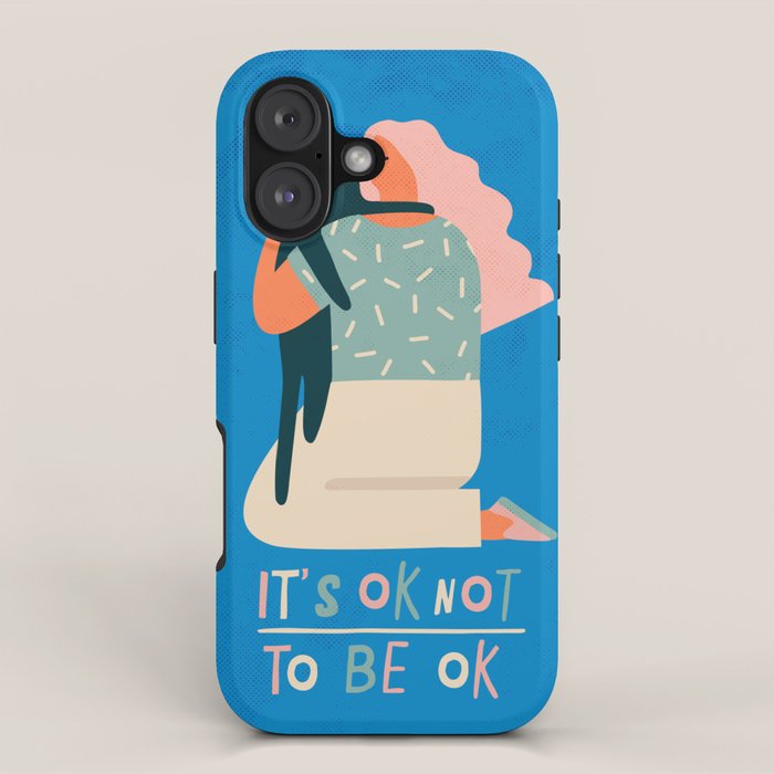 Its ok not to be ok iPhone Case Gallery Image 1