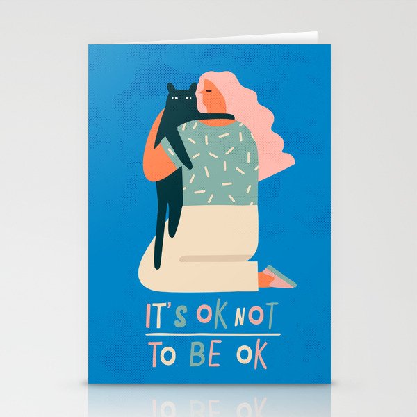 Its ok not to be ok Stationery Card Gallery Image 1