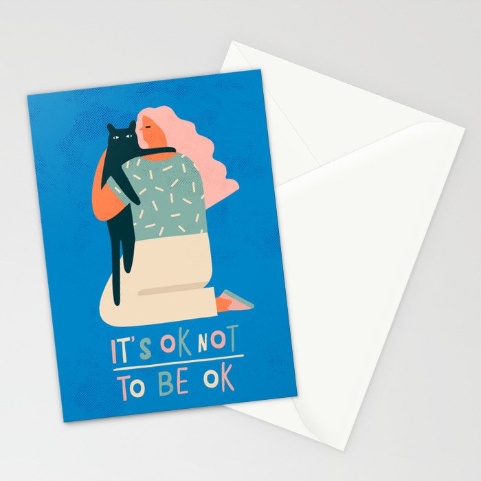 Its ok not to be ok Stationery Card Gallery Image 2