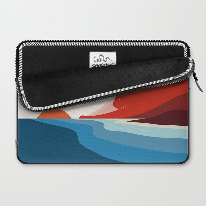 Cat Landscape 6: First Dawn Laptop Sleeve Gallery Image 2