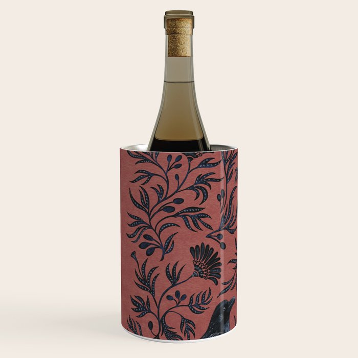 Raven Branch in Rust and Mineral Dust Wine Chiller Gallery Image 2