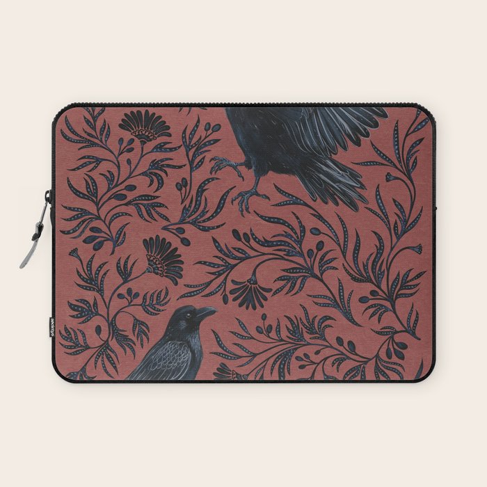 Raven Branch in Rust and Mineral Dust Laptop Sleeve Gallery Image 1