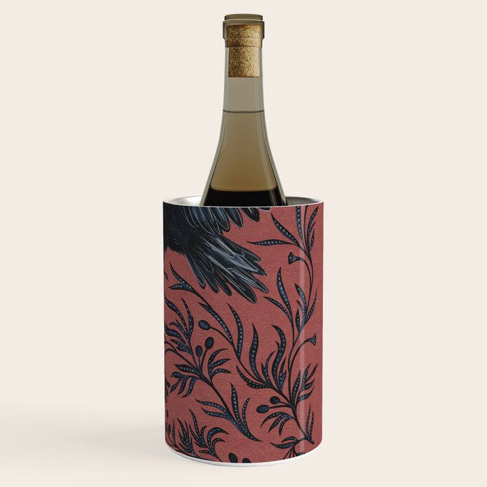 Raven Branch in Rust and Mineral Dust Wine Chiller Gallery Image 3