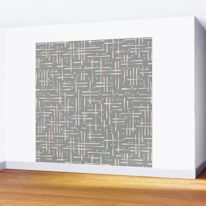 Simple Hand Drawn Pattern #17 Wall Mural Gallery Image 2