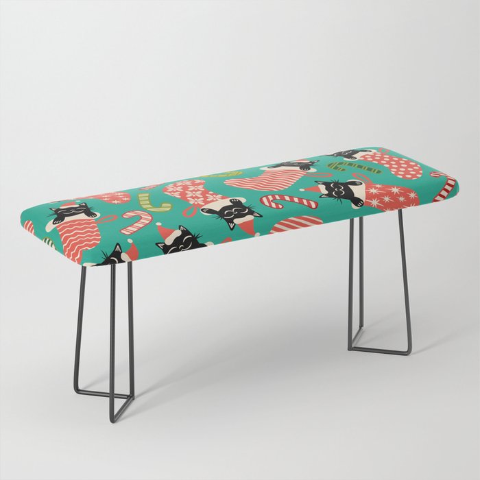 Festive Felines Bench Gallery Image 1