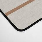 Minimal Arch XVI Earthy Natural Modern Geometric Lines Desk Mat Gallery Image 4