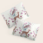 Floral Deer Pillow Sham Gallery Image 3