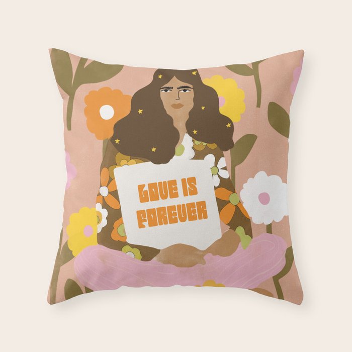 Love Is Forever Throw Pillow Gallery Image 6