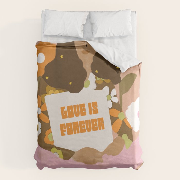 Love Is Forever Duvet Cover Gallery Image 1