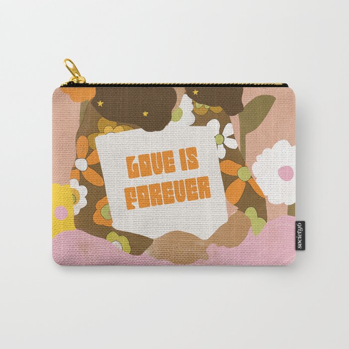 Love Is Forever Carry All Pouch Gallery Image 1