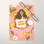 Love Is Forever Wrapping Paper Gallery Image 1