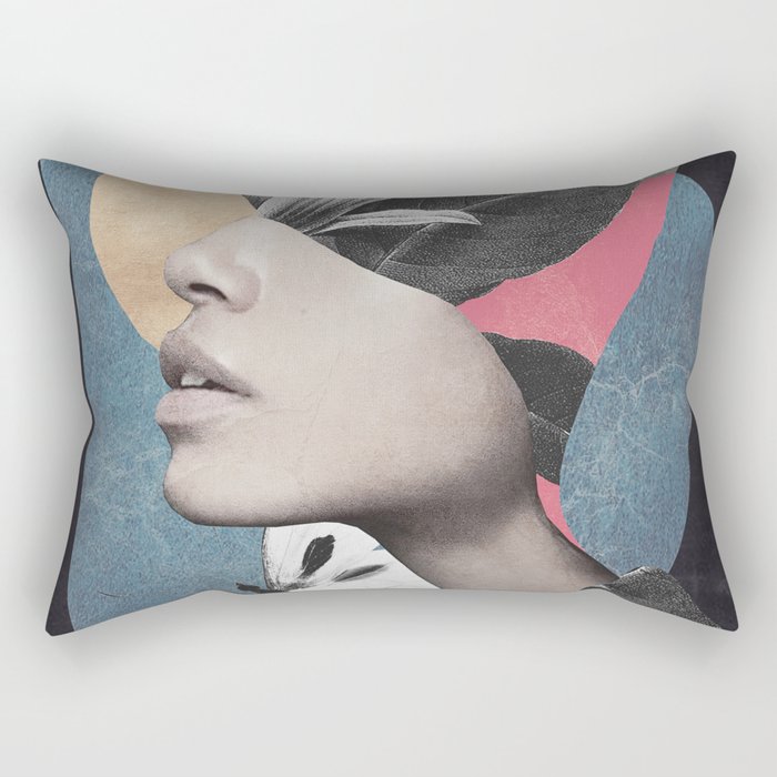 Portrait/Collage Art Rectangular Pillow Gallery Image 2