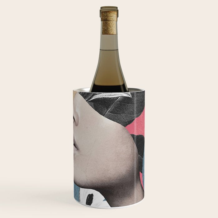 Portrait/Collage Art Wine Chiller Gallery Image 1