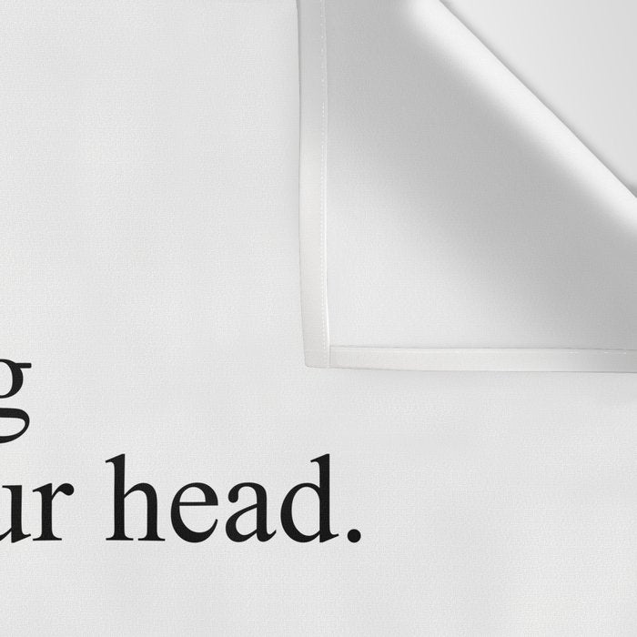just another thing hanging over your head Wall Tapestry Gallery Image 3