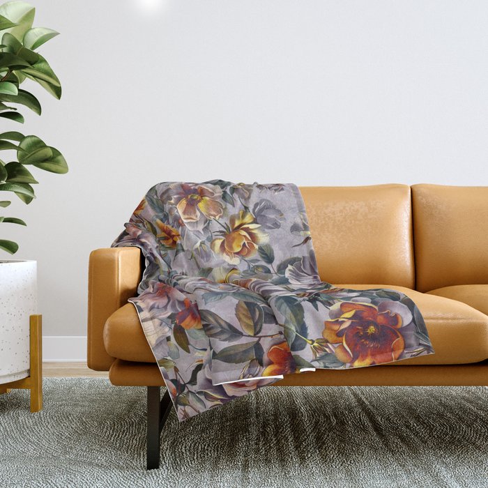Mystical Meadows  Throw Blanket Gallery Image 1