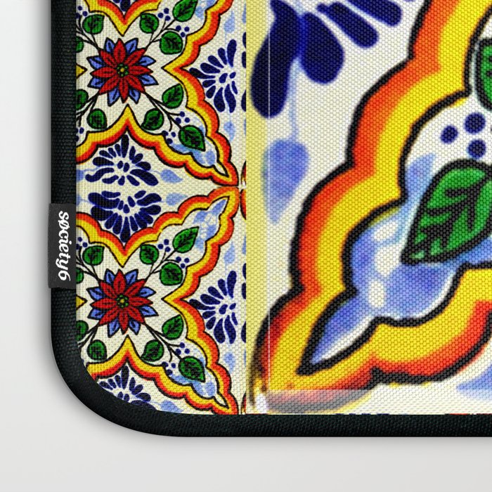 talavera mexican tile Laptop Sleeve Gallery Image 3