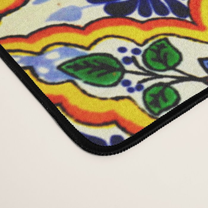 talavera mexican tile Desk Mat Gallery Image 4