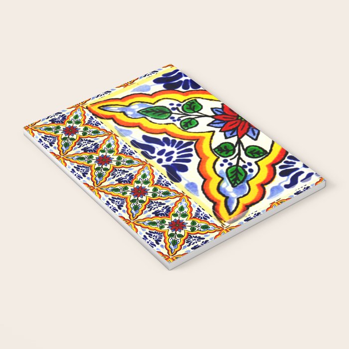 talavera mexican tile Notebook Gallery Image 3