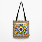 talavera mexican tile Tote Bag Gallery Image 2
