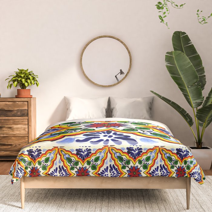 talavera mexican tile Comforter Gallery Image 3