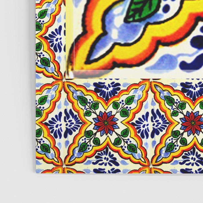 talavera mexican tile Poster Gallery Image 3
