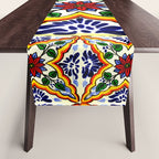 talavera mexican tile Table Runner Gallery Image 1