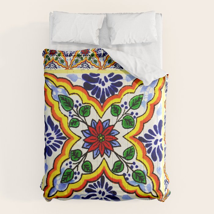 talavera mexican tile Comforter Gallery Image 6